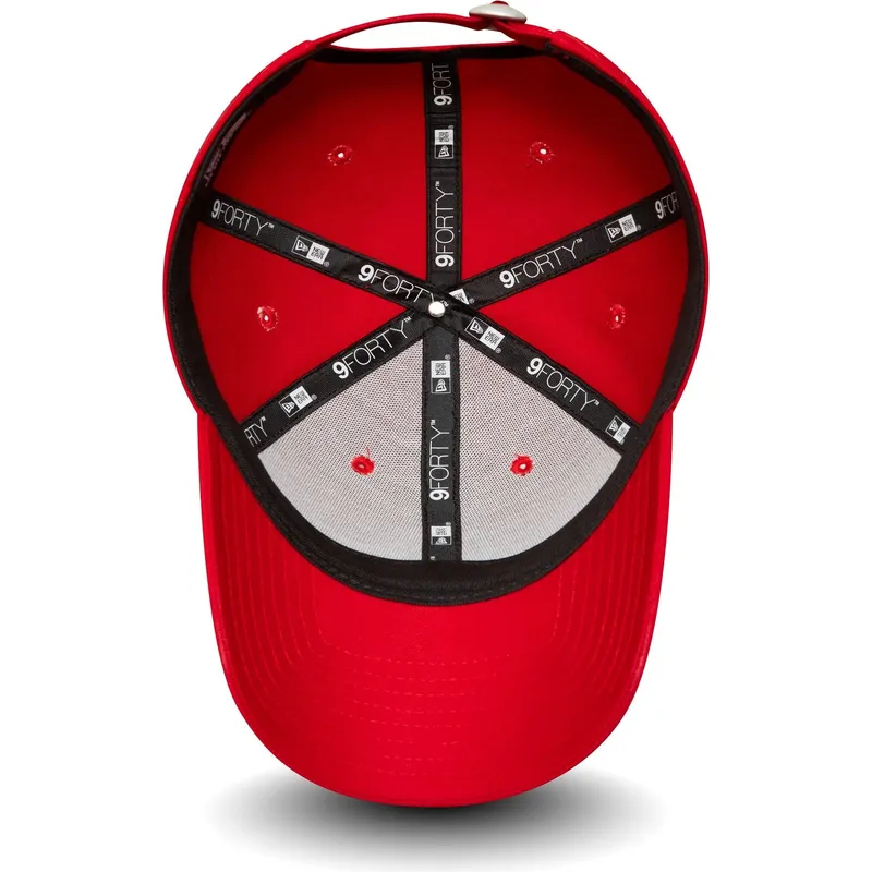 casquette-courbee-rouge-ajustable-9forty-core-stade-toulousain-top-14-new-era
