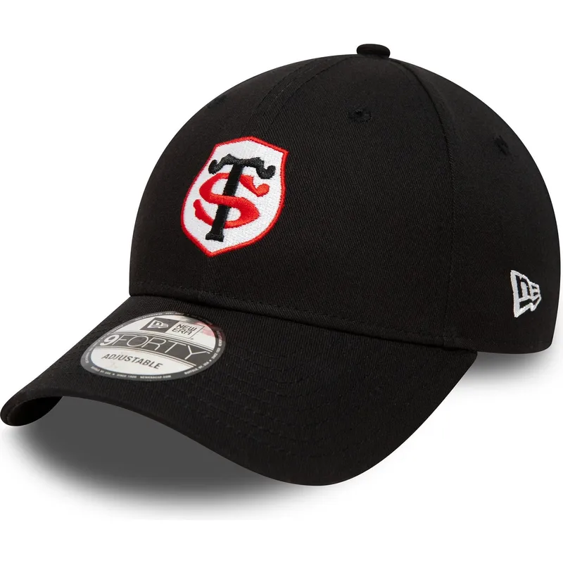 sort-justerbar-kurvet-kasket-9forty-team-logo-fra-stade-toulousain-top-14-fra-new-era