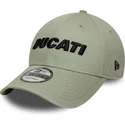 grune-verstellbare-curved-cap-9forty-seasonal-von-ducati-motor-motogp-von-new-era
