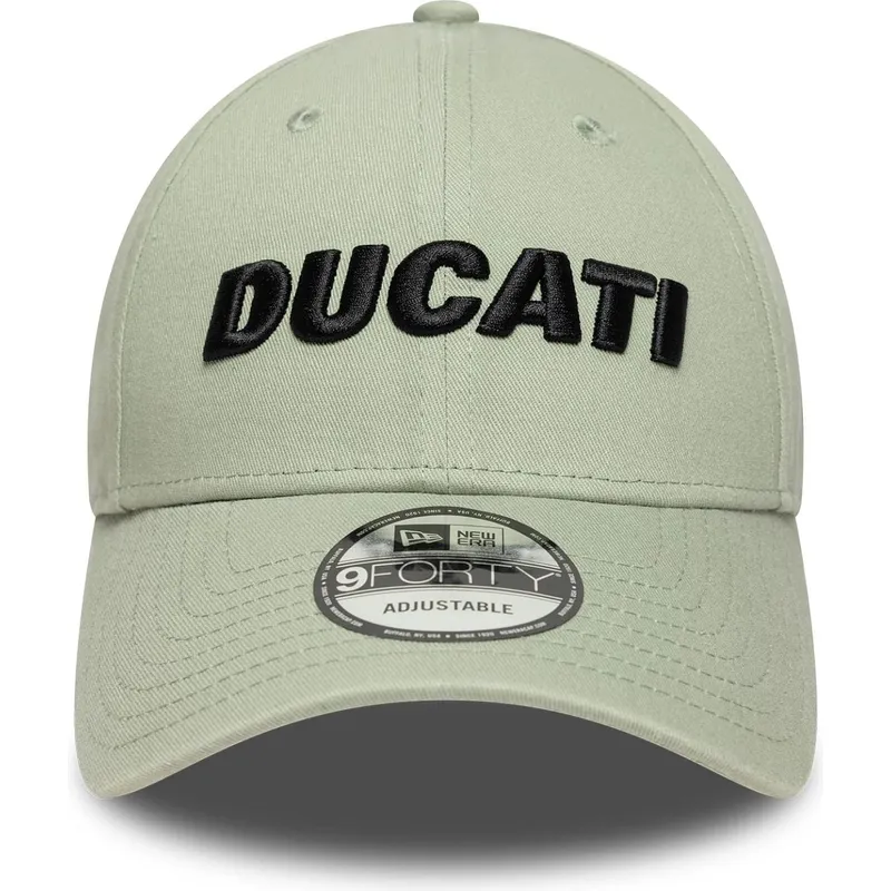 shapka-izvita-zelena-reguliruem-9forty-seasonal-na-ducati-motor-motogp-ot-new-era