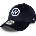 gorra-curva-azul-marino-ajustable-9forty-cord-de-haas-f1-team-formula-1-de-new-era