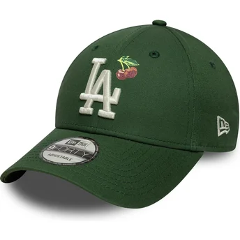 Шапка извита зелена регулируем 9FORTY Fruit Icon на Los Angeles Dodgers MLB от New Era