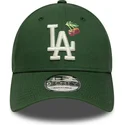 shapka-izvita-zelena-reguliruema-9forty-fruit-icon-na-los-angeles-dodgers-mlb-ot-new-era