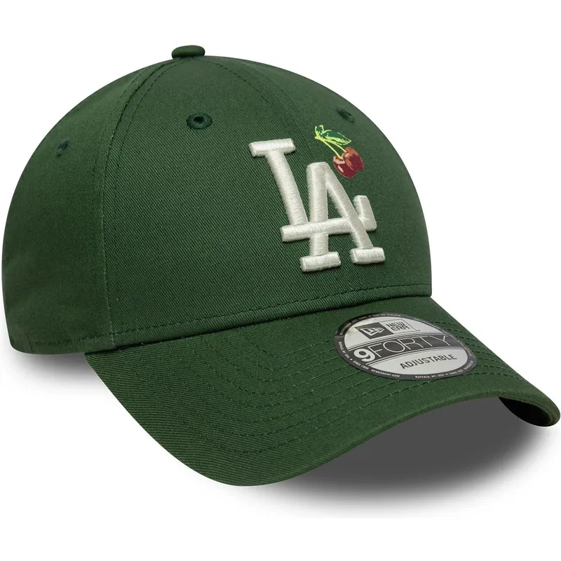 shapka-izvita-zelena-reguliruema-9forty-fruit-icon-na-los-angeles-dodgers-mlb-ot-new-era