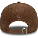 casquette-courbee-marron-ajustable-avec-logo-marron-9forty-m-crown-cord-los-angeles-dodgers-mlb-new-era
