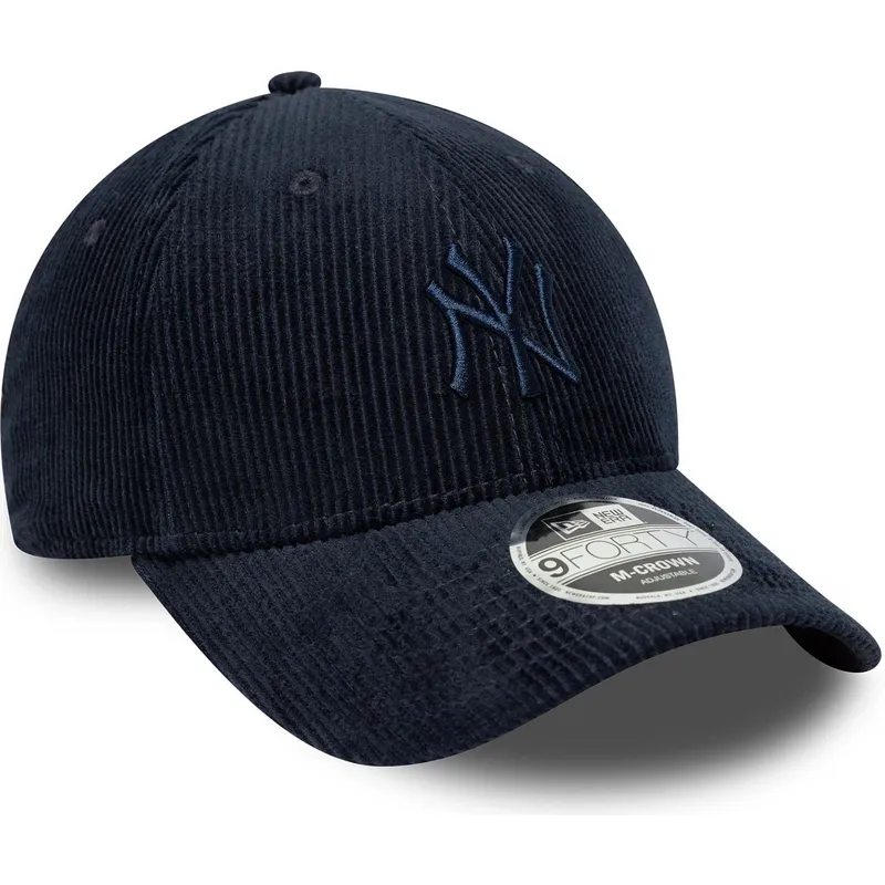 gorra-curva-azul-marino-ajustable-con-logo-azul-marino-9forty-m-crown-cord-de-new-york-yankees-mlb-de-new-era