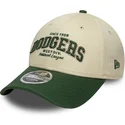 shapka-izvita-bezhov-reguliruem-9forty-m-crown-wordmark-na-los-angeles-dodgers-mlb-ot-new-era