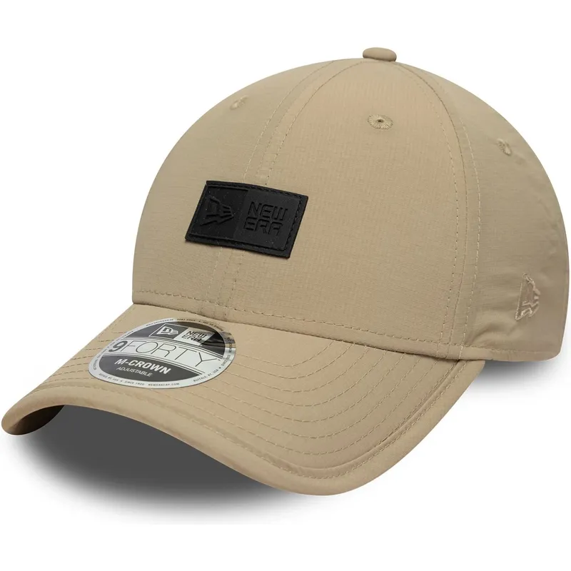 beige-verstellbare-curved-cap-9forty-m-crown-sport-von-new-era