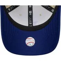 new-era-curved-brim-9forty-m-crown-los-angeles-dodgers-mlb-beige-and-blue-snapback-cap