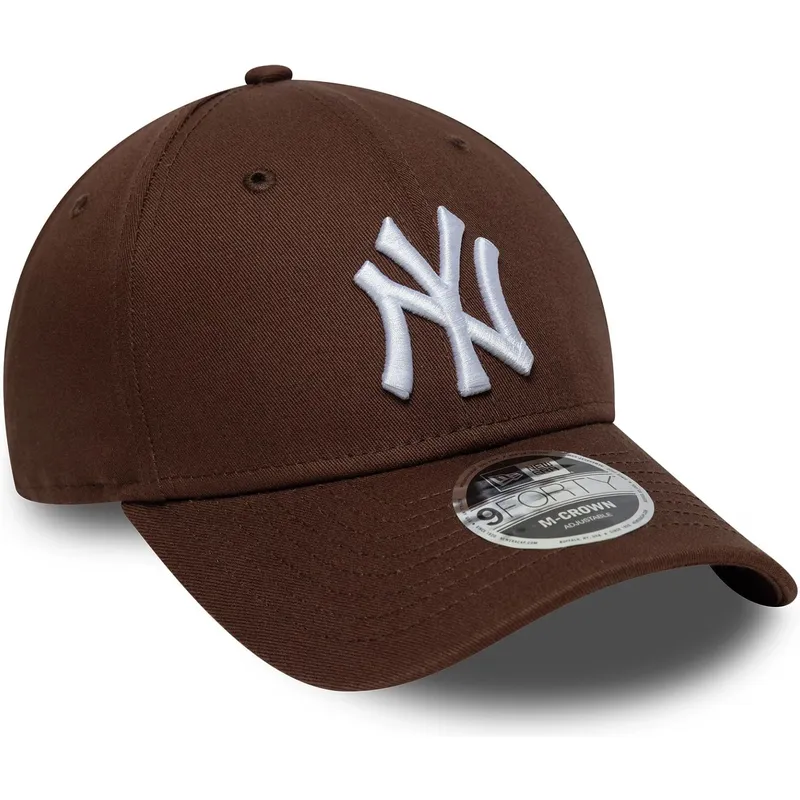shapka-izvita-kafyav-snapbek-9forty-m-crown-na-new-york-yankees-mlb-ot-new-era