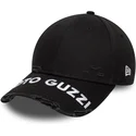 shapka-izvita-cherna-reguliruem-9forty-m-crown-distressed-na-moto-guzzi-ot-new-era