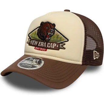 Brun trucker-kasket 9FORTY M-Crown Graphic fra New Era
