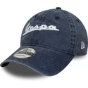 shapka-izvita-sinya-reguliruem-9twenty-washed-na-vespa-piaggio-ot-new-era