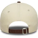 shapka-izvita-bezhov-reguliruem-9twenty-mini-washed-na-new-york-yankees-mlb-ot-new-era