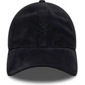 shapka-izvita-tmnosin-reguliruem-9twenty-suede-na-new-york-yankees-mlb-ot-new-era