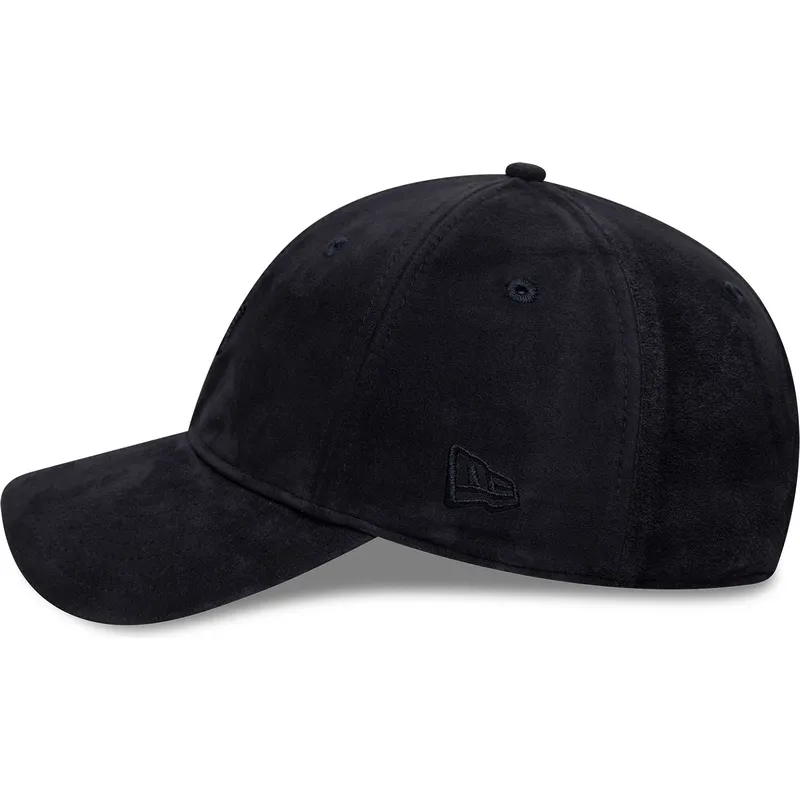 shapka-izvita-tmnosin-reguliruem-9twenty-suede-na-new-york-yankees-mlb-ot-new-era
