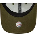 shapka-izvita-zelena-reguliruema-9twenty-linen-na-los-angeles-dodgers-mlb-ot-new-era