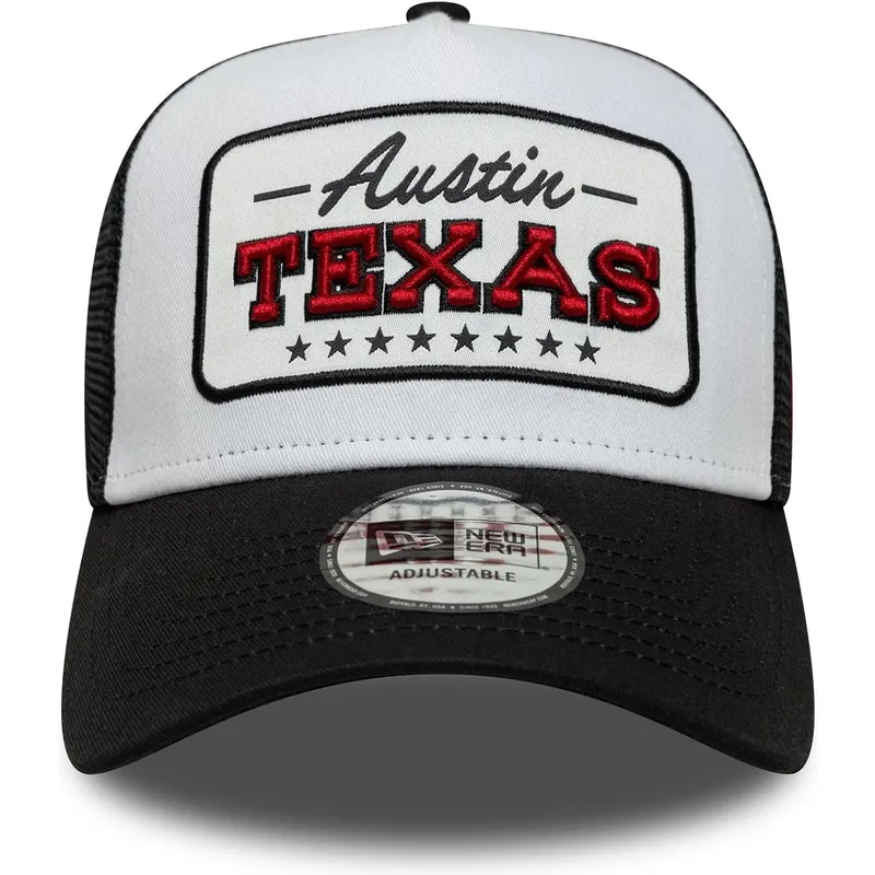 shapka-izvita-traker-cherna-snapbek-a-frame-location-na-austin-ciudades-playas-texas-ot-new-era