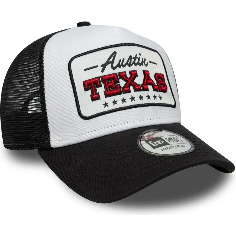 shapka-izvita-traker-cherna-snapbek-a-frame-location-na-austin-ciudades-playas-texas-ot-new-era