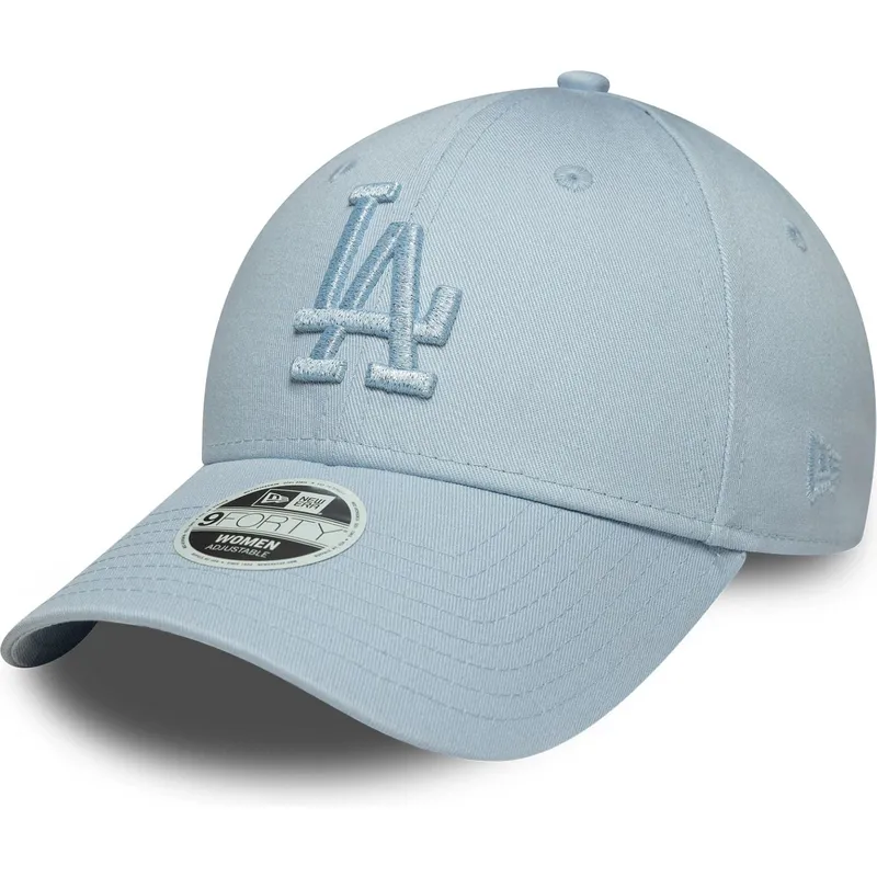 shapka-izvita-sinya-reguliruem-9forty-metallic-na-los-angeles-dodgers-mlb-ot-new-era