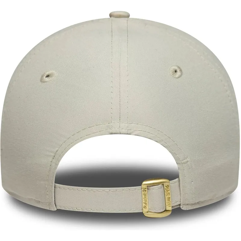 shapka-izvita-bezhov-reguliruem-dorado-9forty-flawless-na-new-york-yankees-mlb-ot-new-era