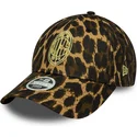 new-era-curved-brim-women-9forty-ac-milan-serie-a-leopard-adjustable-cap
