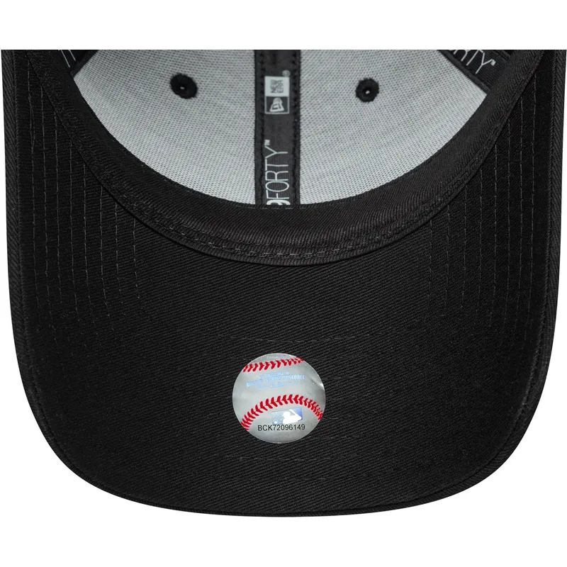 casquette-courbee-noire-ajustable-pour-femme-9forty-sequin-wordmark-los-angeles-dodgers-mlb-new-era