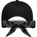 new-era-curved-brim-women-black-logo-9forty-bow-back-new-york-yankees-mlb-black-adjustable-cap