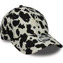 shapka-izvita-cherna-reguliruem-9forty-cow-midi-na-new-york-yankees-mlb-ot-new-era