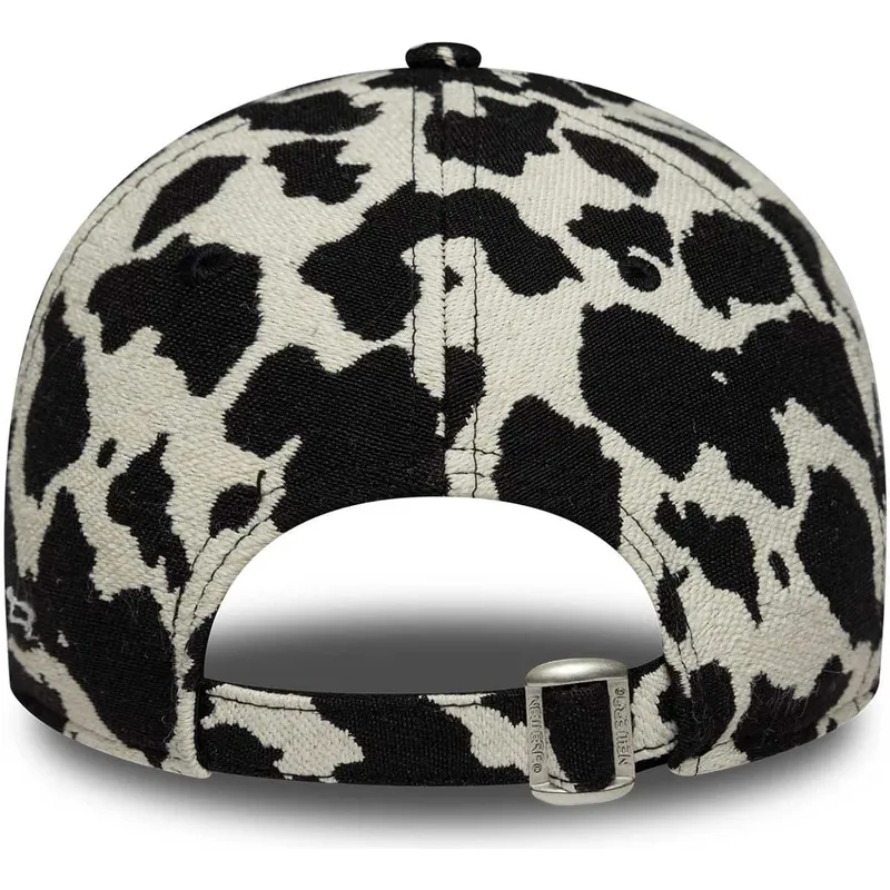 shapka-izvita-cherna-reguliruem-9forty-cow-midi-na-new-york-yankees-mlb-ot-new-era