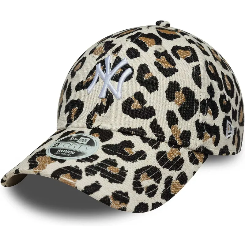 shapka-izvita-leopard-reguliruem-9forty-midi-na-new-york-yankees-mlb-ot-new-era