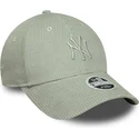 shapka-izvita-zelena-reguliruema-9forty-m-crown-pastel-cord-na-new-york-yankees-mlb-ot-new-era