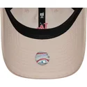 shapka-izvita-roza-reguliruem-9twenty-washed-mini-na-los-angeles-dodgers-mlb-ot-new-era