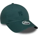 shapka-izvita-zelena-reguliruem-9twenty-washed-mini-na-new-york-yankees-mlb-ot-new-era