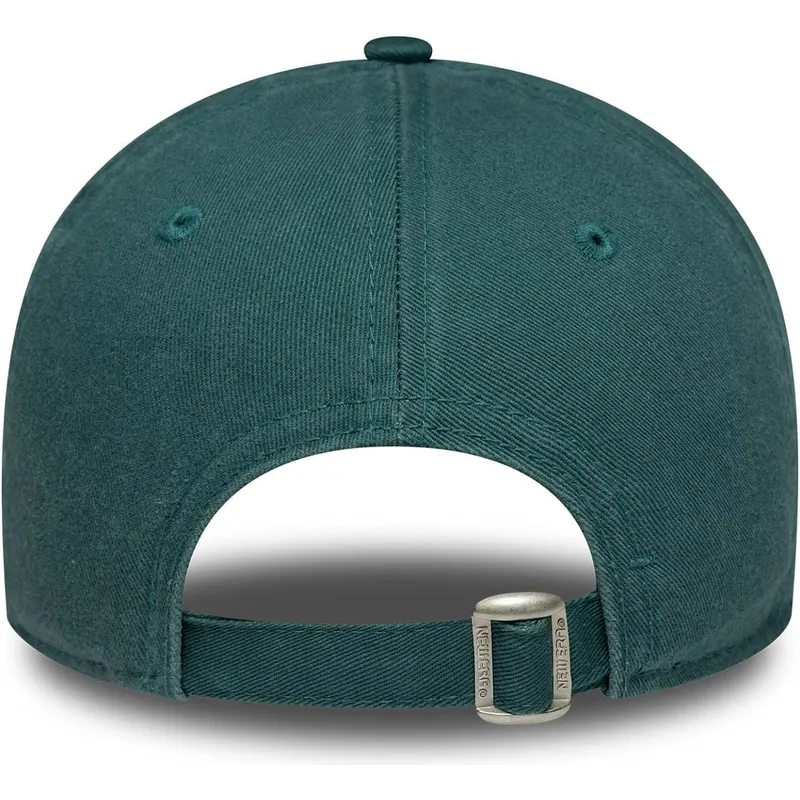 shapka-izvita-zelena-reguliruem-9twenty-washed-mini-na-new-york-yankees-mlb-ot-new-era