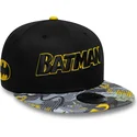 flad-sort-snapback-kasket-til-dreng-9fifty-af-batman-dc-comics-fra-new-era