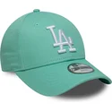 gron-justerbar-buet-kasket-til-born-9forty-league-essential-fra-los-angeles-dodgers-mlb-fra-new-era