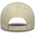 gorra-curva-beige-y-rosa-ajustable-para-nino-pequeno-9forty-league-essential-de-los-angeles-dodgers-mlb-de-new-era