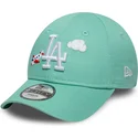 shapka-izvita-zelena-reguliruem-za-deca-9forty-plane-icon-na-new-york-yankees-mlb-ot-new-era