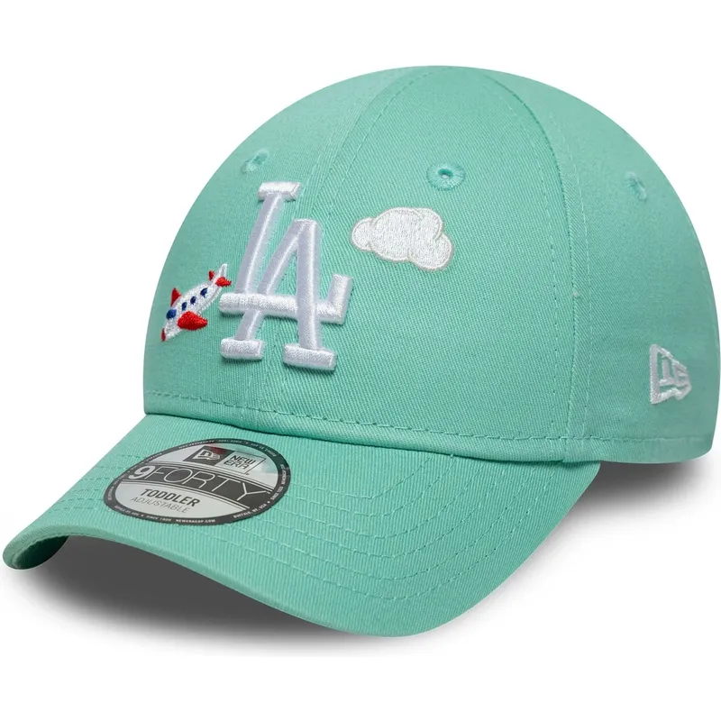 shapka-izvita-zelena-reguliruem-za-deca-9forty-plane-icon-na-new-york-yankees-mlb-ot-new-era