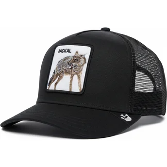 Gorra trucker negra chacal Jackal The Farm Premium de Goorin Bros.