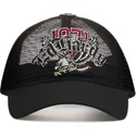 shapka-izvita-cherna-snapbek-ot-ed-hardy