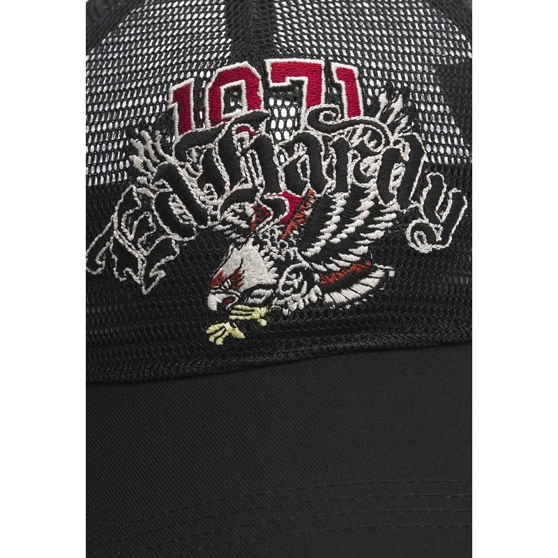 shapka-izvita-cherna-snapbek-ot-ed-hardy