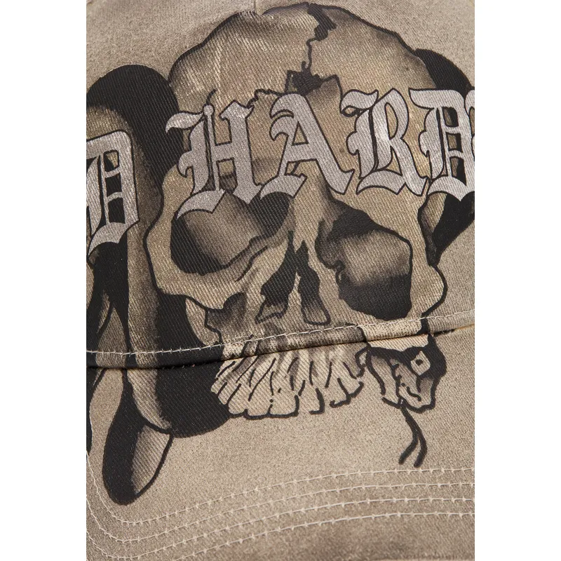 trucker-cap-beige-gothic-skull-graphic-von-ed-hardy
