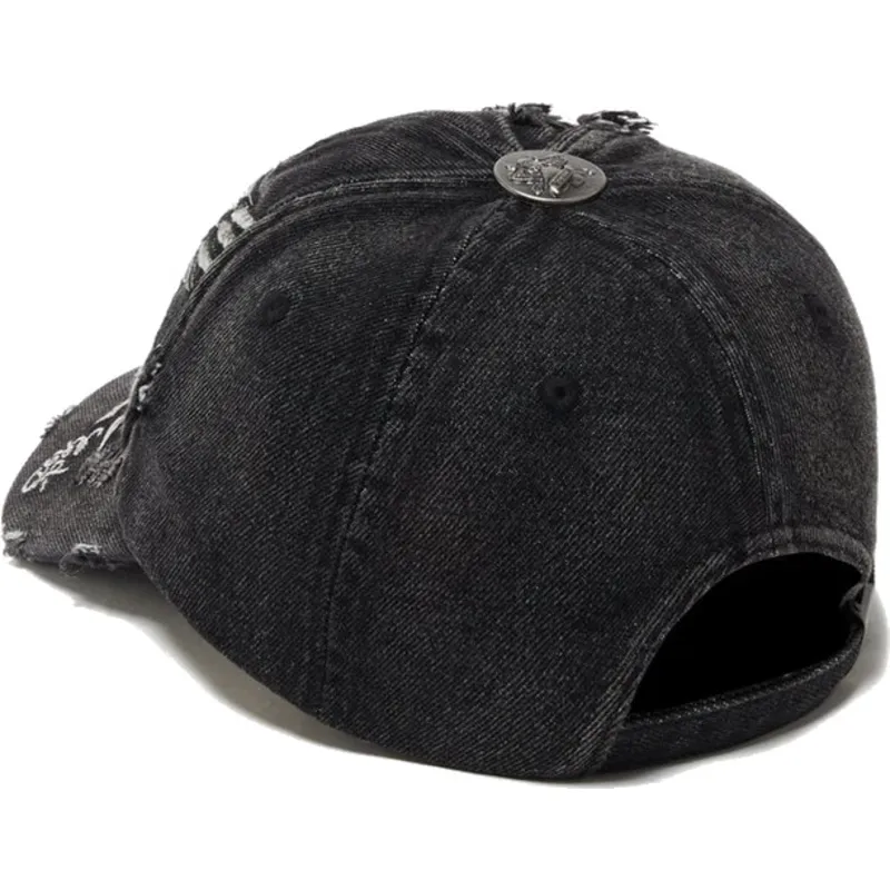 shapka-izvita-cherna-reguliruem-brave-hearts-ot-ed-hardy