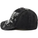 shapka-izvita-cherna-reguliruem-brave-hearts-ot-ed-hardy