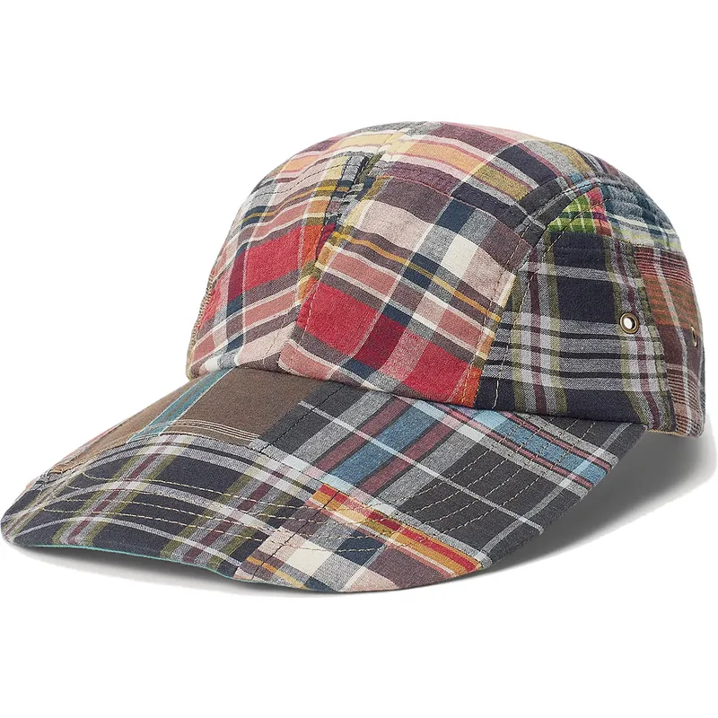 shapka-izvita-mnogocveten-reguliruem-patchwork-madras-ot-polo-ralph-lauren