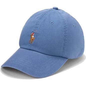 Casquette courbée bleue ajustable Classic Sport Stretch Twill Polo Ralph Lauren