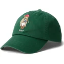 polo-ralph-lauren-shapka-s-izvita-kozirka-classic-sport-twill-polo-bear-zelena-reguliruema
