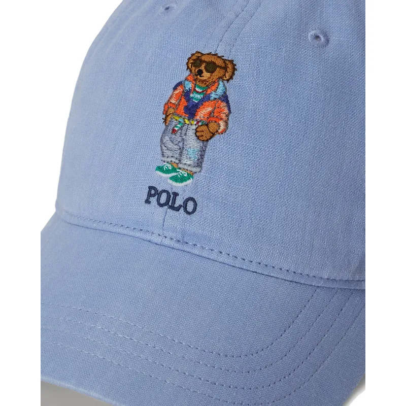 shapka-izvita-sinya-reguliruem-classic-sport-twill-bear-ot-polo-ralph-lauren